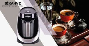 Stilevs BiKahve 1 Hazneli 4 Fincan Közde Kahve Tadında 600 W Gümüş Türk Kahvesi Makinesi