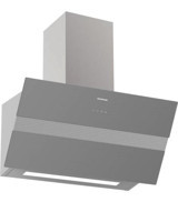 Silverline 3472 Bold 628 m3/h 80 cm Cam Karbon Filtreli Bacalı Duvar Tipi Davlumbaz Gri