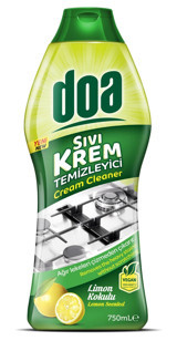 Doa Limon Kokulu Sıvı Krem Mutfak ve Banyo Temizleyici 750 ml