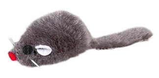 Trixie Kedi Otlu Peluş Tüylü Isırma Yavru-Yetişkin Fare Kedi Oyuncağı