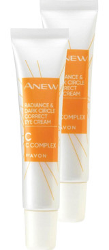 Avon Anew Tüm Ciltler için C Vitaminli Göz Çevresi Krem Tüp 2x15 ml