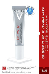 Vichy Liftactiv Tüm Ciltler için Göz Çevresi Krem Tüp 15 ml