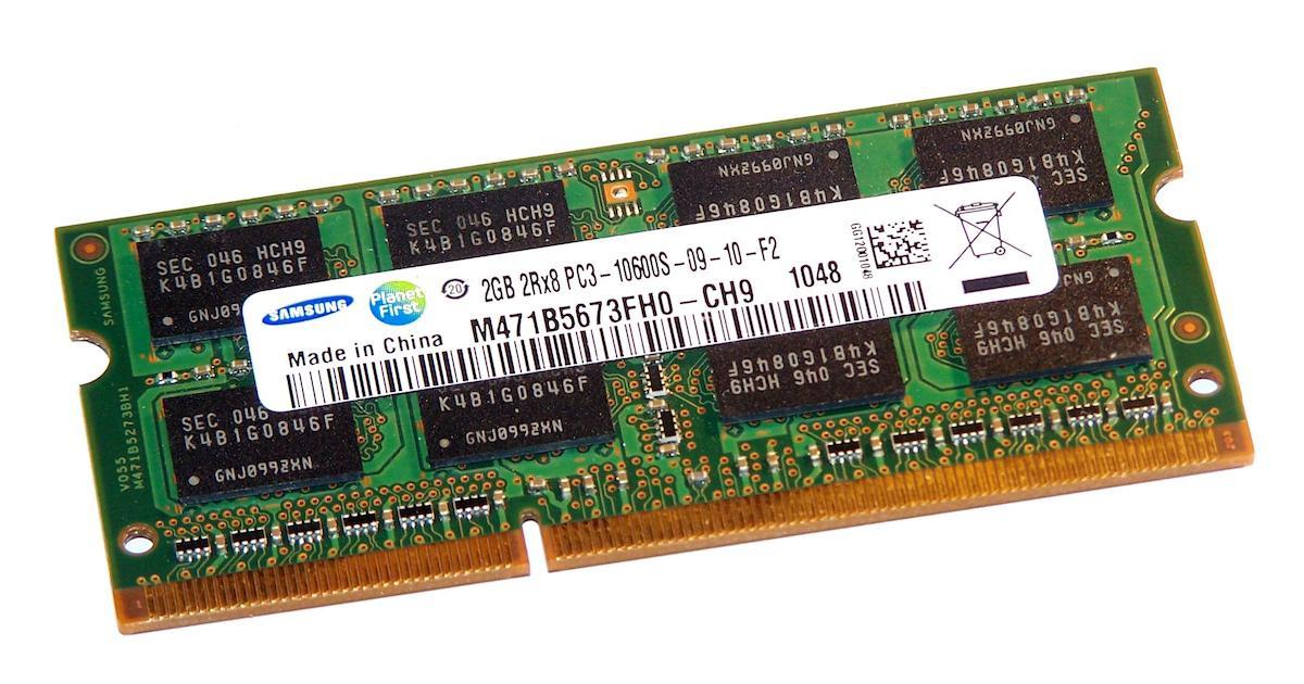 Samsung M471B5673FH0-CH9 2 GB DDR3 1x2 1333 MHz Ram