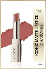 Note Iconic Matte 103 Charming Mat Krem Lipstick Ruj