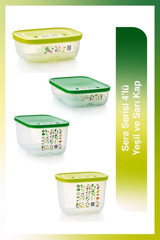 Tupperware Sera 8'li Plastik Saklama Kabı