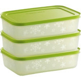 Tupperware Alaska 6'lı Plastik Saklama Kabı 3x1 lt