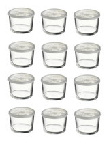 Paşabahçe Fma07064 24'lü Cam Saklama Kabı 12x220 ml