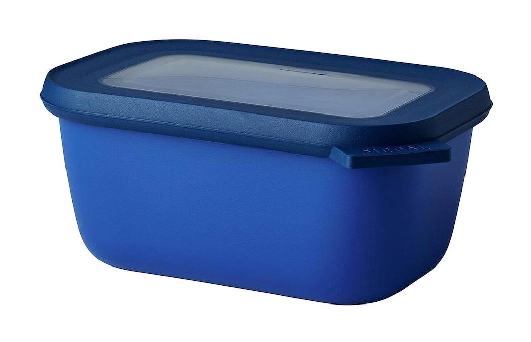 Mepal Multi Bowl Cirqula 2'li Plastik Saklama Kabı 750 ml Lacivert
