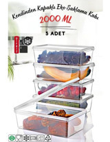 Nandy Home 10'lu Plastik Saklama Kabı 5x2 lt