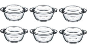 Paşabahçe 97343 12'li Cam Saklama Kabı 6x275 ml