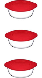 Paşabahçe 59133 6'lı Cam Saklama Kabı 3x840 ml