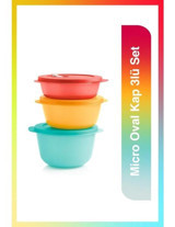 Tupperware Micro 6'lı Plastik Saklama Kabı