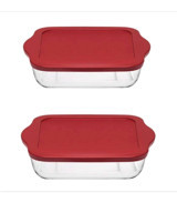 Paşabahçe 59034 4'lü Cam Saklama Kabı 2x1.95 lt