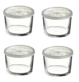Paşabahçe Pb42230 8'li Cam Saklama Kabı 4x220 ml