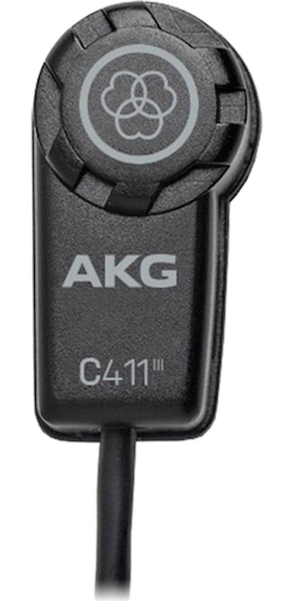 Akg C411PP Condenser Lemo Kablolu Profesyonel Siyah El Mikrofon