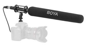 Boya By-Pvm3000L Condenser Lemo Kablolu Yayıncı Siyah El Mikrofon