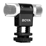 Boya By-Mm3 Condenser 3.5 mm Kablolu Yayıncı Siyah El Mikrofon