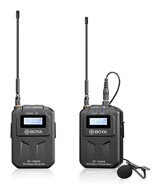 Boya By-Wm6S Condenser Kablosuz Yayıncı Siyah Yaka Mikrofon
