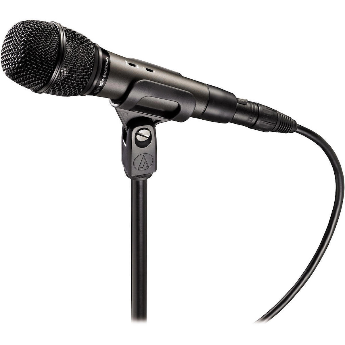 Audio Technica Atm710 Kardioid Condenser Lemo Kablolu Yayıncı Siyah El Mikrofon