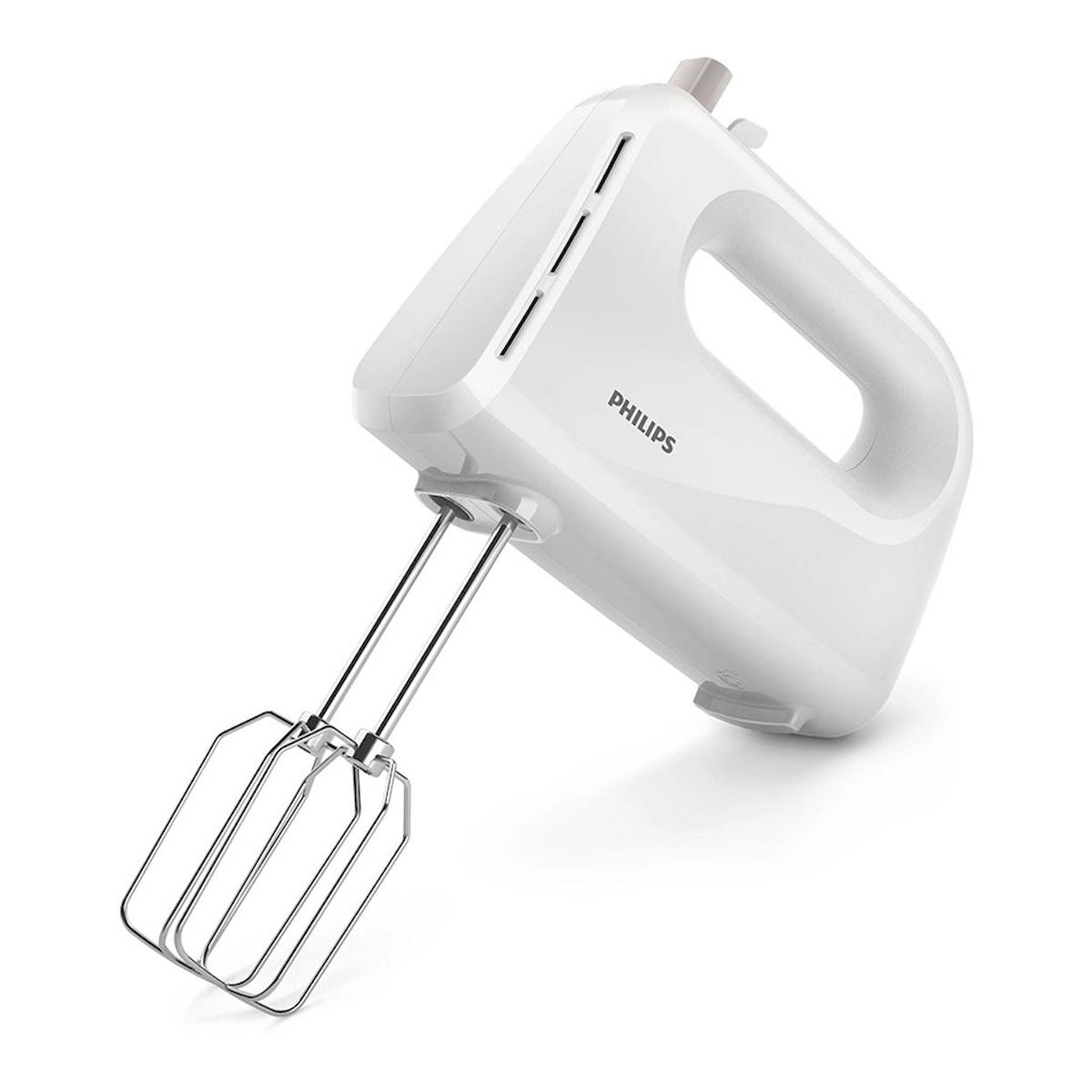 Philips HR3702/00 300 W Hamur Yoğurmalı Çırpıcılı Beyaz El Mikseri