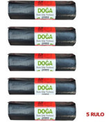 Ecoplast Battal Boy 80x110 cm Çöp Poşeti 5x10 Adet Siyah
