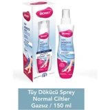 Biowet Normal Ciltler İçin Koltuk Altı Bacak Kadın Tüy Dökücü Sprey 150 ml