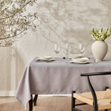 Karaca Home Chesney Dertsiz Polyester 140x200 cm Dikdörtgen Masa Örtüsü Gri