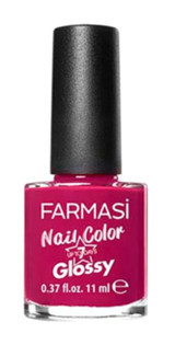 Farmasi Glossy Pembe Mat Oje