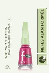 Flormar 006 Elegant Pink Parlak Oje