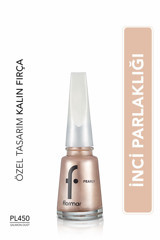 Flormar Maxi Brush Pearly Pl450 Salmon Dust Salmon Dust Sedefli Oje