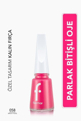 Flormar Fne-058 Brıght Rose Bright Rose Parlak Oje