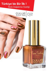 Pierre Cardin Color Travel Nails Bakır Parlak Oje