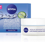 Nivea Aqua Sensation Salatalık Özlü Tüm Ciltler Organik Vegan Parfümlü El Kremi 50 ml