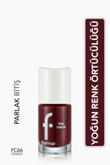 Flormar 66 Bordo Mat Oje