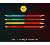 Faber-Castell 10'lu Yuvarlak Siyah 2B Kurşun Kalem Seti