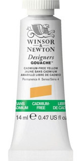 Winsor & Newton Designers 890 Tüp Sarı 14 ml Guaj Boya
