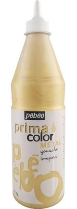 Pebeo Primacolor Tüp Altın 1 lt Guaj Boya