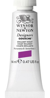 Winsor & Newton Designers 052 Tüp Mor 14 ml Guaj Boya