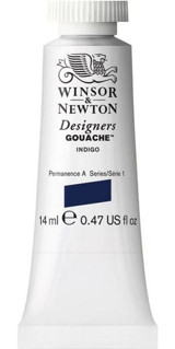Winsor & Newton Designers Tüp Mavi 14 ml Guaj Boya