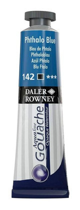 Daler Rowney 142 Tüp Jel Mavi 15 ml Guaj Boya