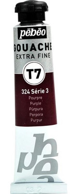 Pebeo T7 Extra-Fine N:324 Tüp Mor 20 ml Guaj Boya