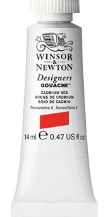Winsor & Newton Designers 094 Kırmızı 14 ml Guaj Boya