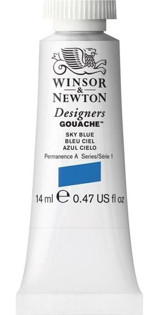 Winsor & Newton Designers 621 Tüp Mavi 14 ml Guaj Boya