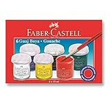 Faber-Castell 5170160400 Çok Renkli 15 ml Guaj Boya Set