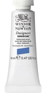 Winsor & Newton Designers 137 Tüp Mavi 14 ml Guaj Boya