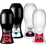 Avon Onduty Invisible ve Max Protection Pudrasız Antiperspirant Roll-On Kadın - Erkek Deodorant 4x50 ml