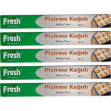 Sa Fresh Pişirme Kağıdı 5x10 Adet
