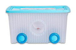 Flosoft F379 Trendy Kapaklı Çok Renkli Ekmek Kutusu