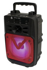 Torima KTS-1352 Radyolu Işıklı Siyah Bluetooth Hoparlör
