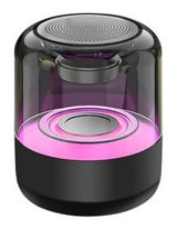 Concord Z5 Radyolu Işıklı Siyah Bluetooth Hoparlör